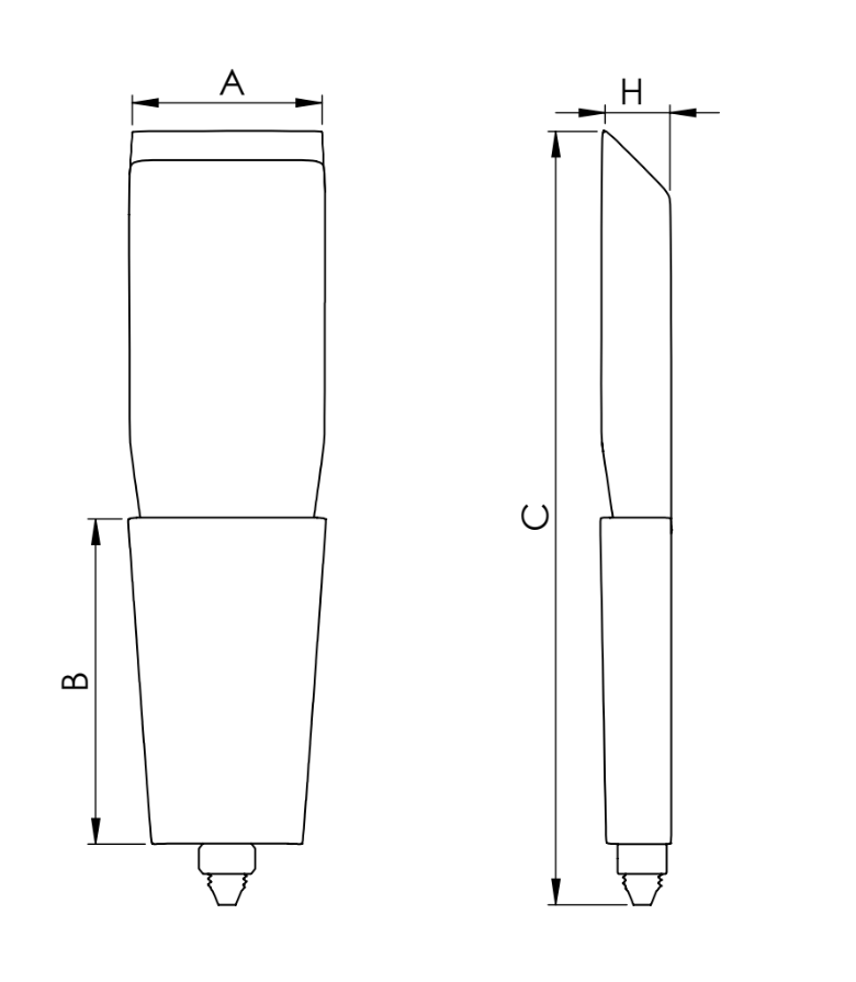 Cuña de Llanta Acero