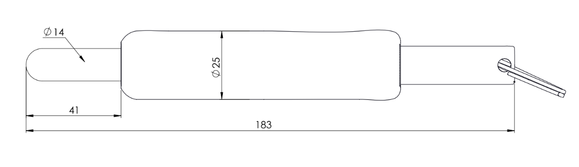 Cerrojo Ganadero de 14 Con Anilla