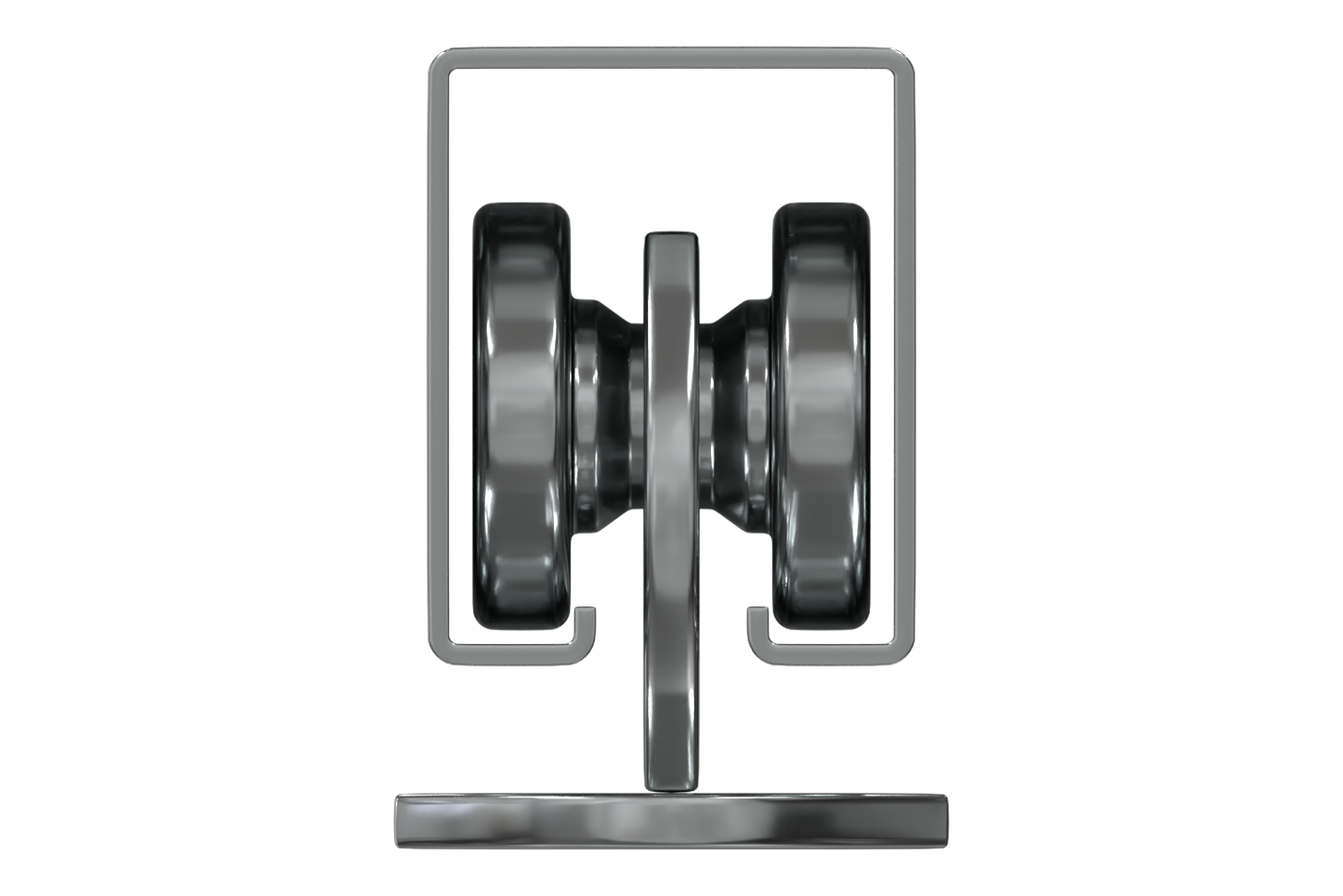 Carro de Pilar para Guía Galvanizada