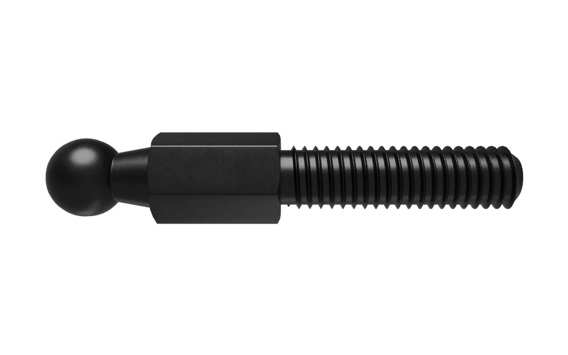 10MM Ball Stud Hex 30MM L M8 X 1.25