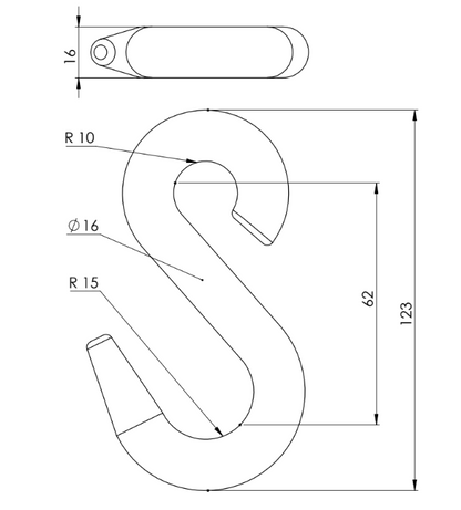 Gancho para Cadena G-6