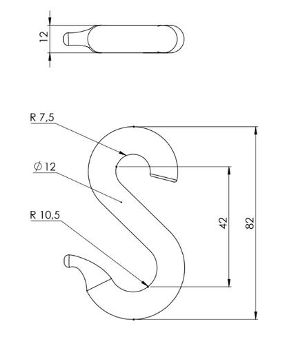 Gancho para Cadena G-10