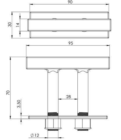 Anilla Empotrable (Tipo LCT) Empotrada