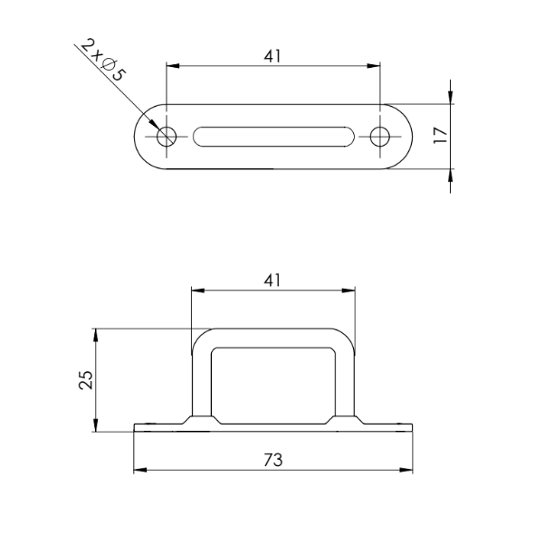 Precinto Rectangular