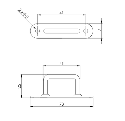 Precinto Rectangular