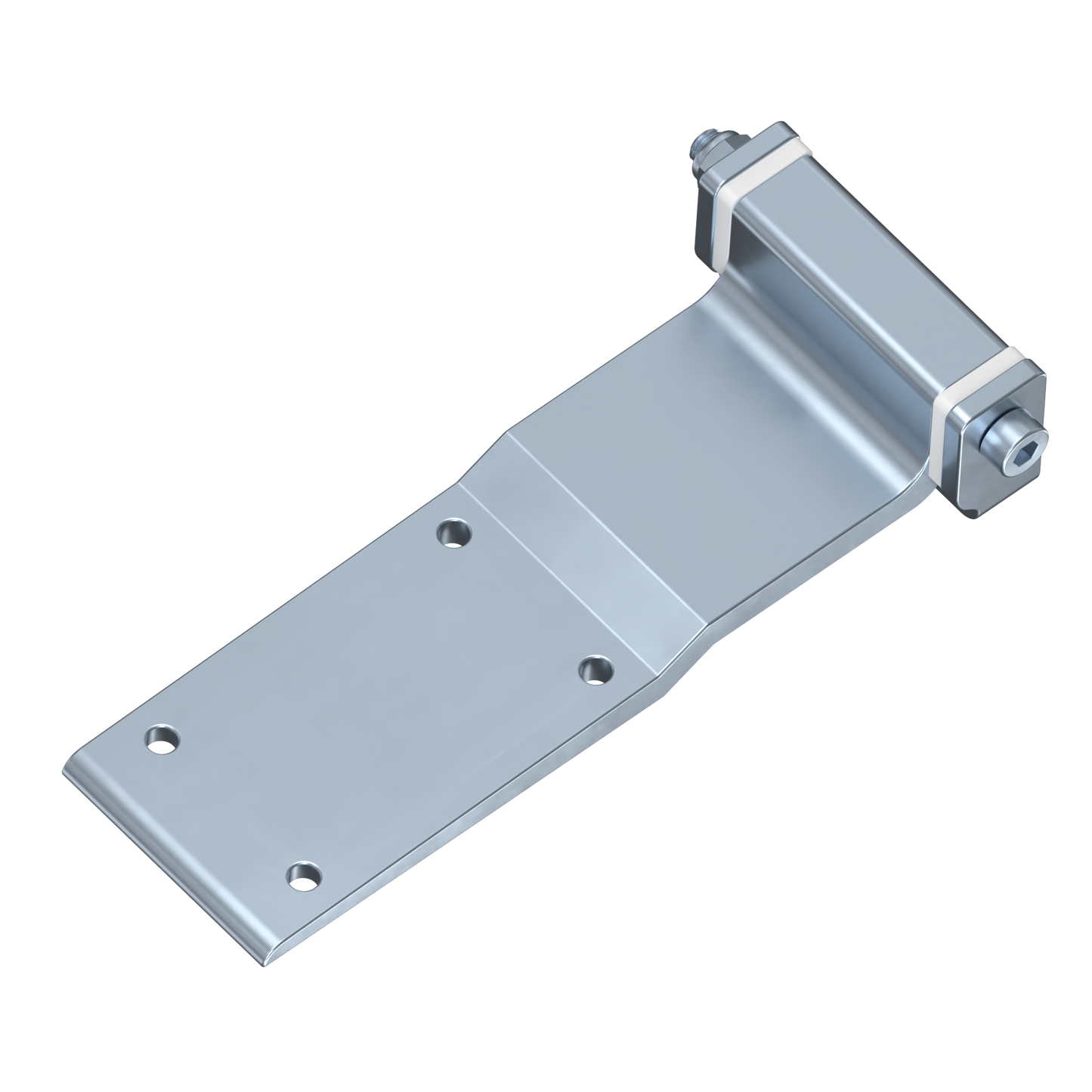 Conjunto de Bisagra de Pala en Aluminio