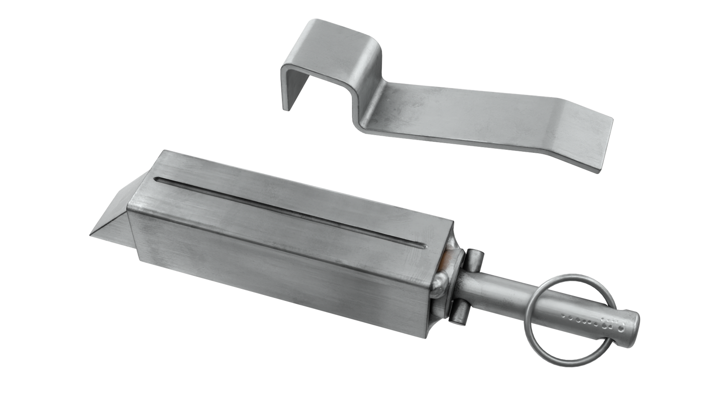 Cerrojo Y Chapa de Resbalón para Carro de Arquillada