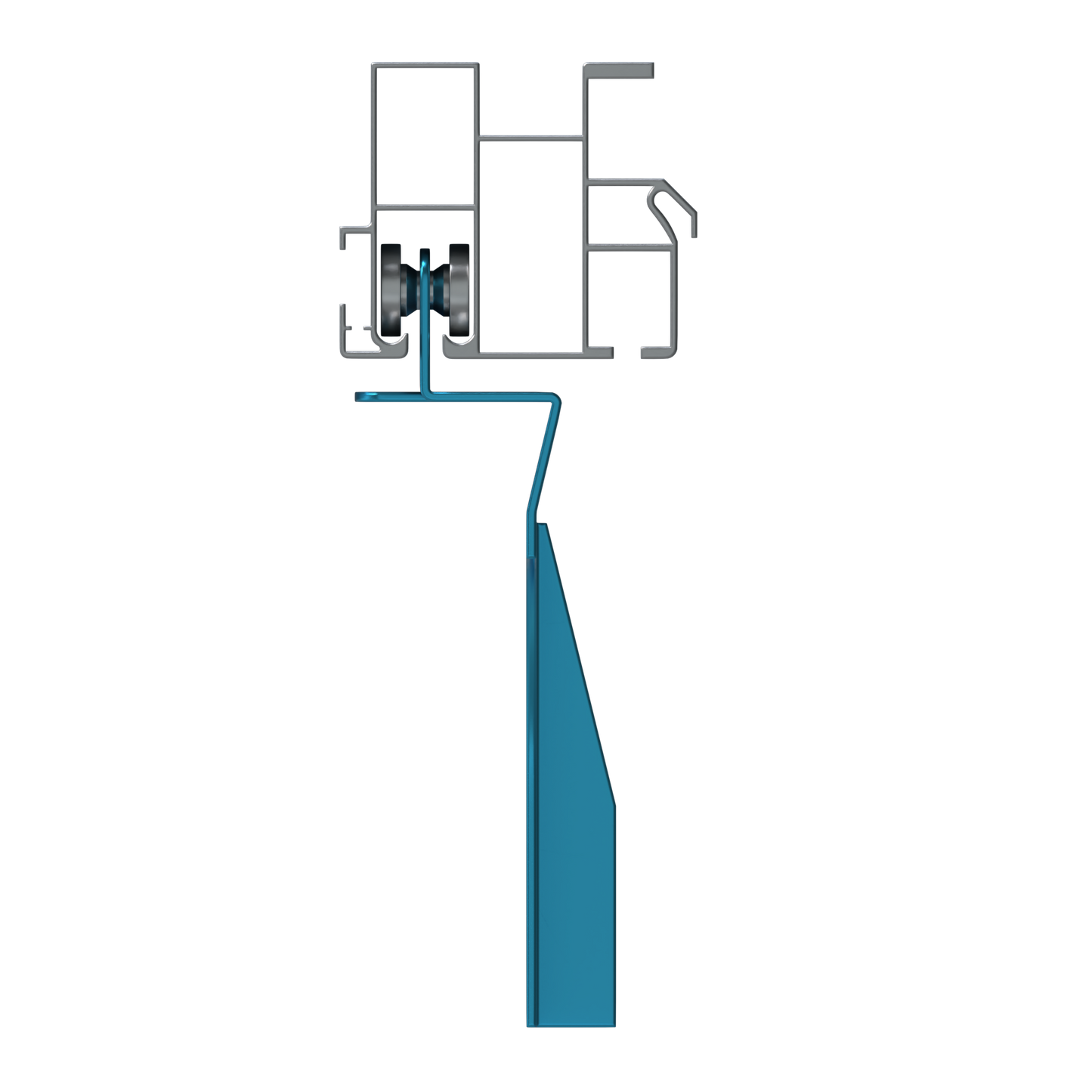 carro de Pilar para Tricarril de 110MM