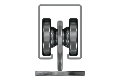 Carro de Pilar para Guía Galvanizada