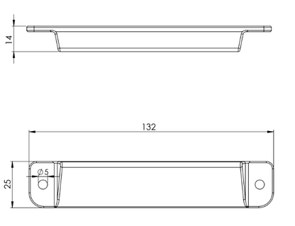 Tape de Plástico para Guía de Amarre de carga de 130MM