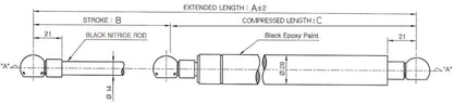 14/28 Gas Spring