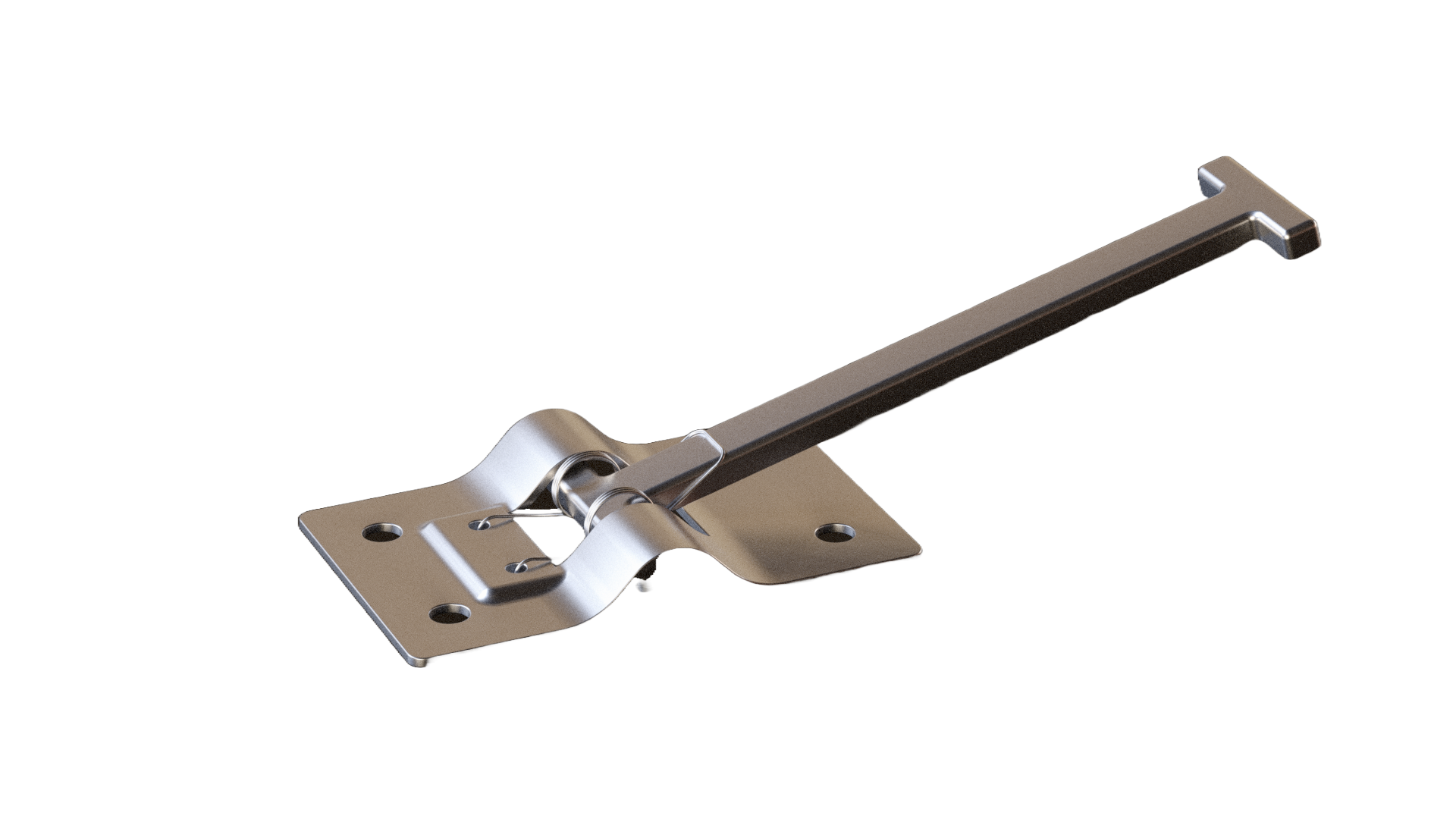 Retenedor de puerta de acero inoxidable, componente macho