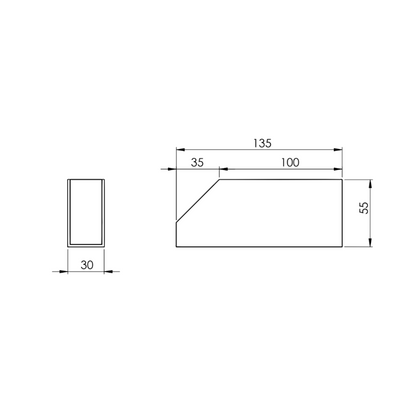 Cajetín Cerrado en Acero