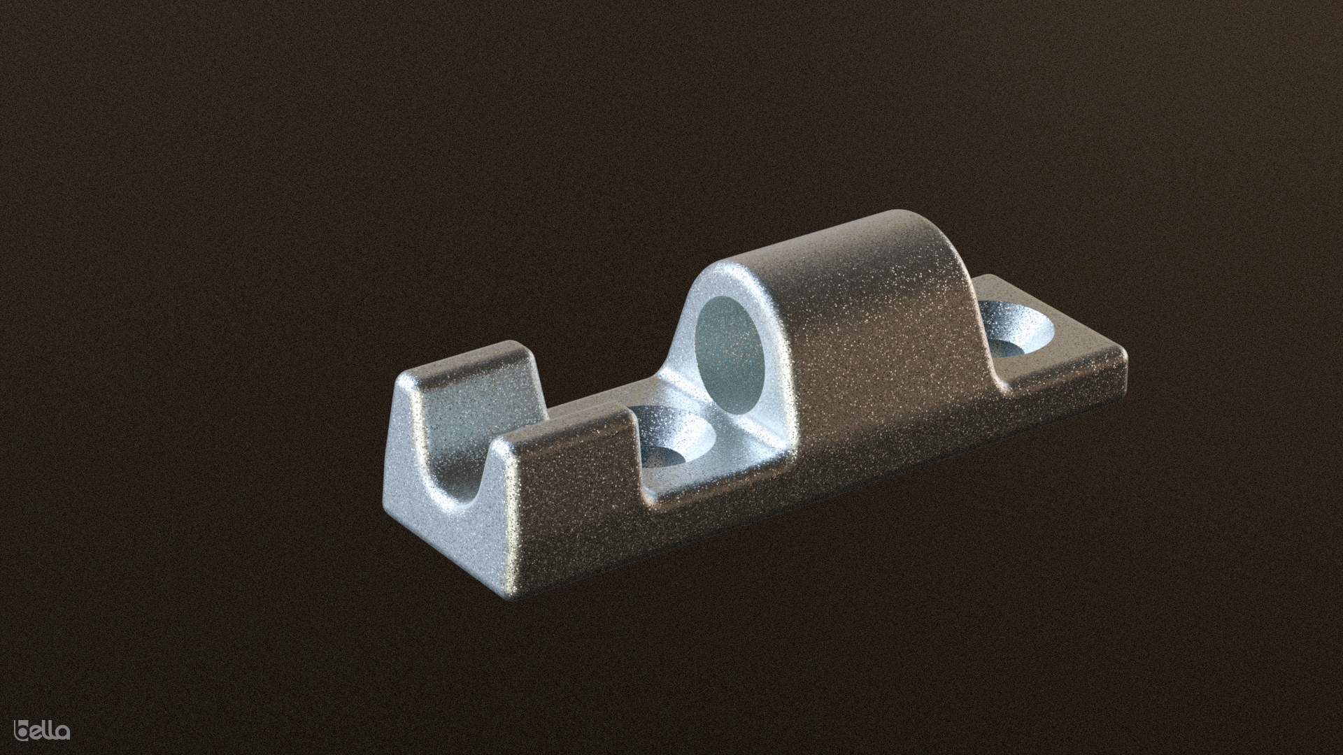 Bisagra para lateral abatible de 90 x 26 mm y diámetro 13,5 mm