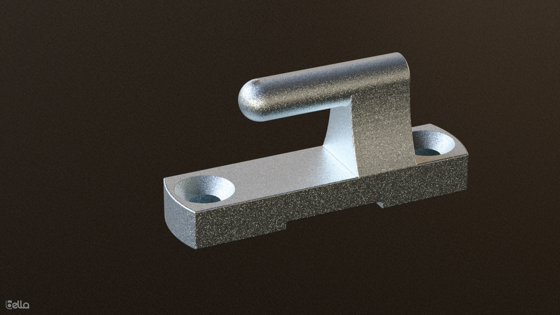 Pasador para lateral abatible de 90 x 23 mm y diámetro 12 mm