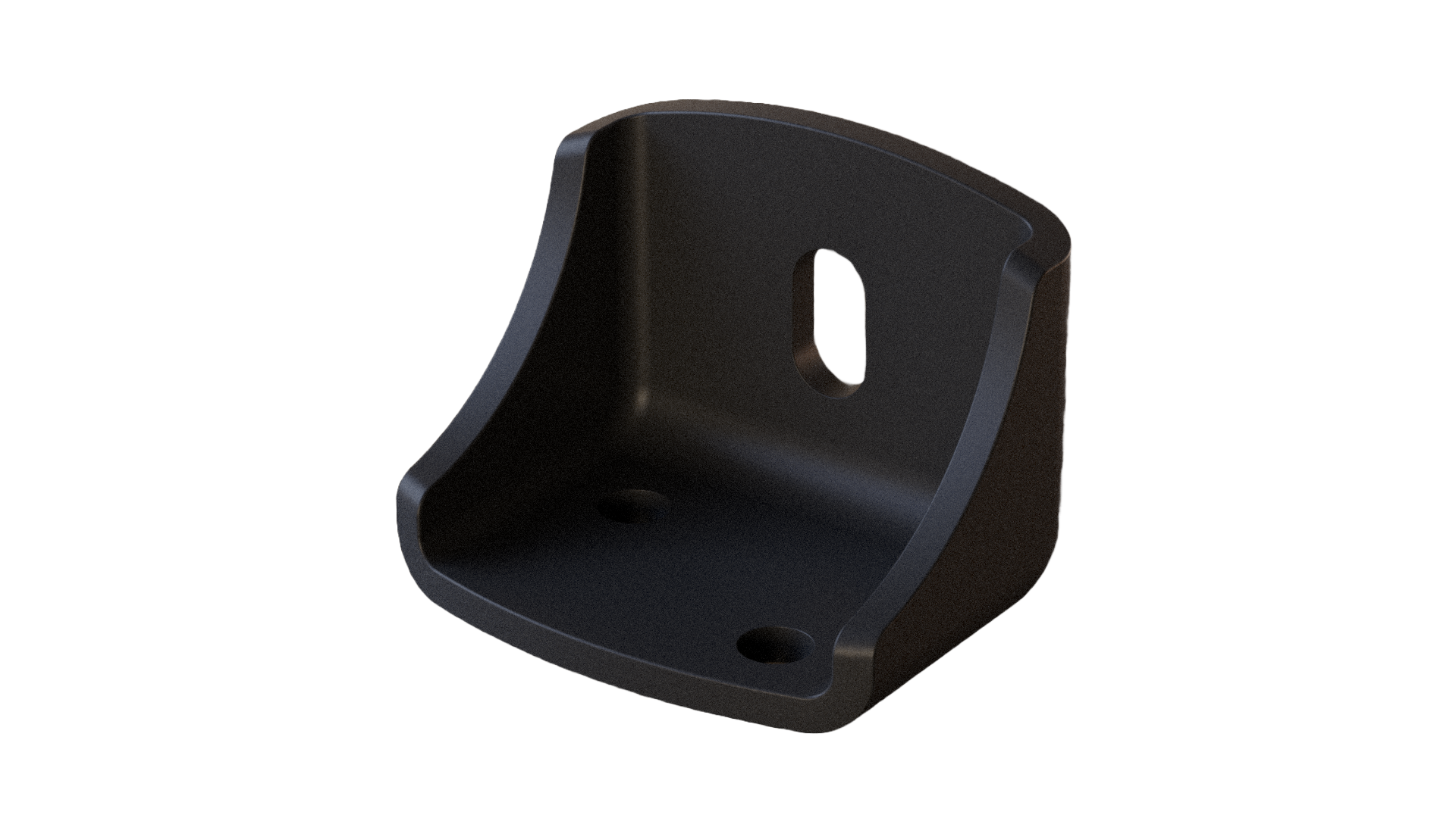 Soporte metálico de 85 x 70 x 65 mm