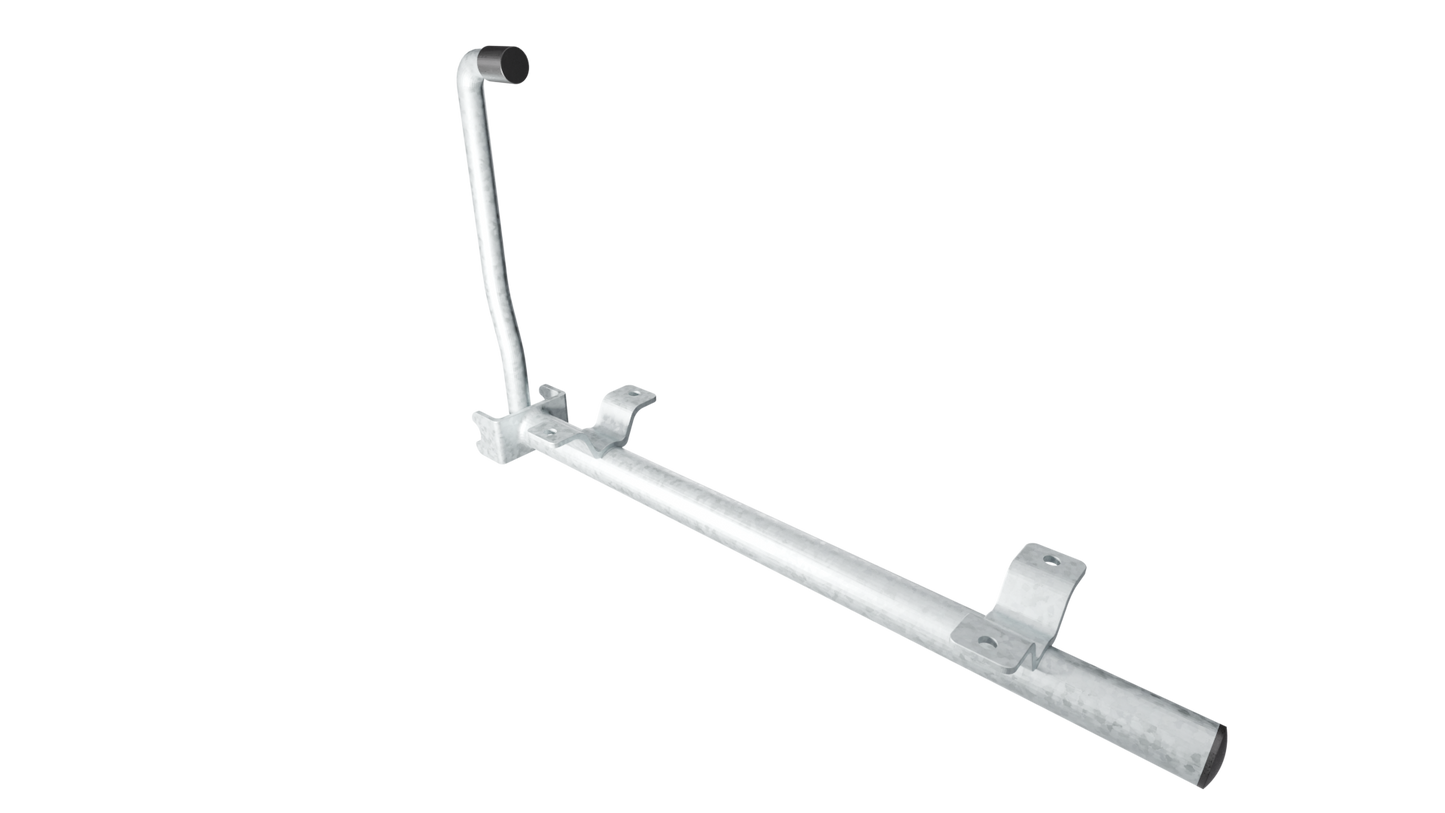 Soporte de fijación para retenedor de puerta grande