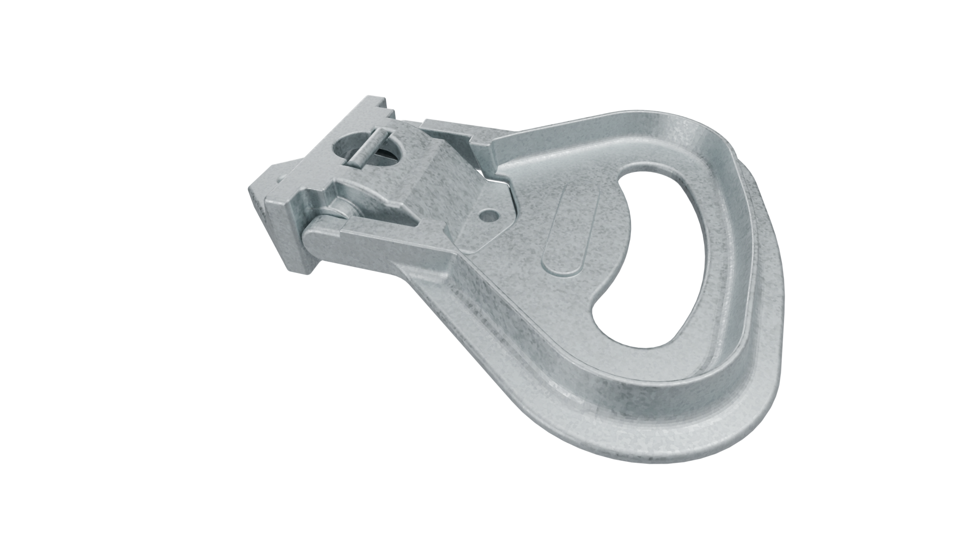 Peldaño abatible reforzado de 130 x 90 mm