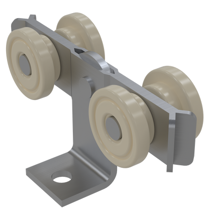 Carrucha con Escuadra para Tabla Botellero