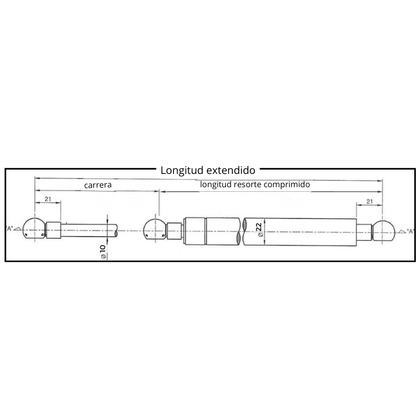 10/22 Gas Spring