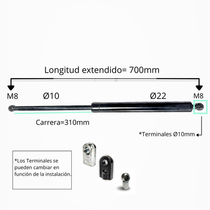 10/22 Gas Spring