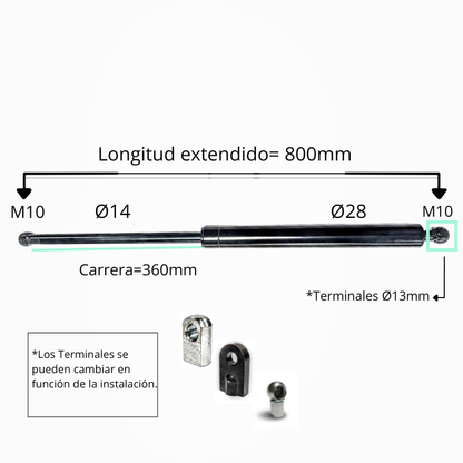 14/28 Gas Spring