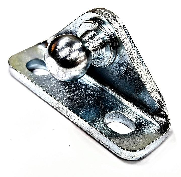 Bracketr/Angle 13MM Int Ball 4.0Th Zinc.