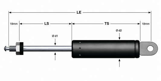 Rigid Locking Gas Spring 10/27